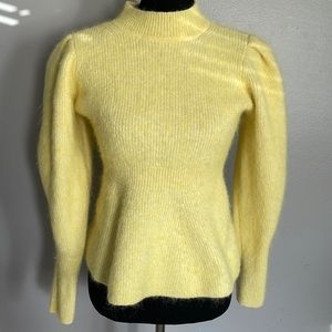 H&M Alpaca Blend yellow sweater